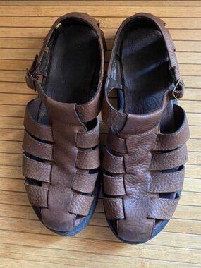 Teva Leather Fisherman's Sandals, Sz 9.5